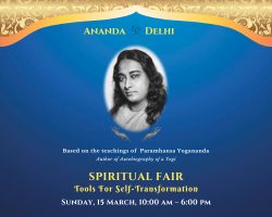 Spiritual Fair - Tools For Self-Transformation at Ananda Delhi
